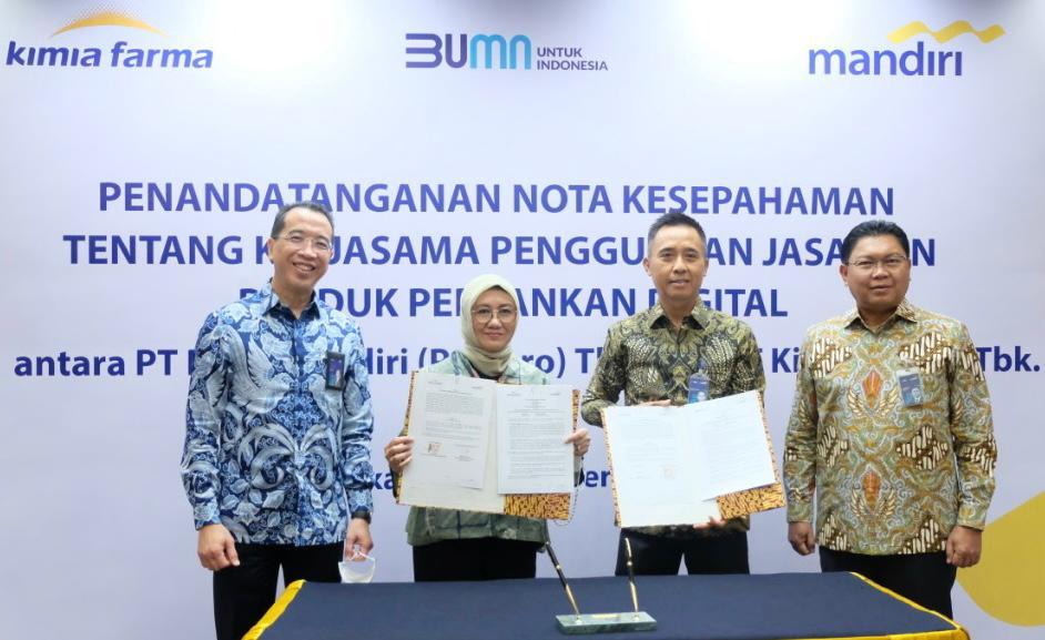 Kimia Farma Collaboration with Bank Mandiri